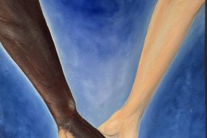 Vendita online opera di pittura a olio dal titolo "Al di là di tutto" realizzata dall'artista contemporaneo Francesco Diana